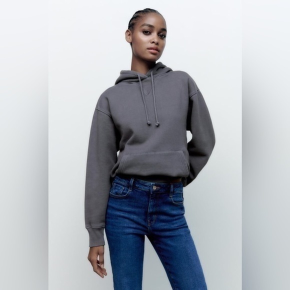 NWT Zara Z1975 High Rise Mini Flare Jeans - Picture 4 of 15